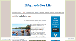 Desktop Screenshot of lifeguardsforlife.org